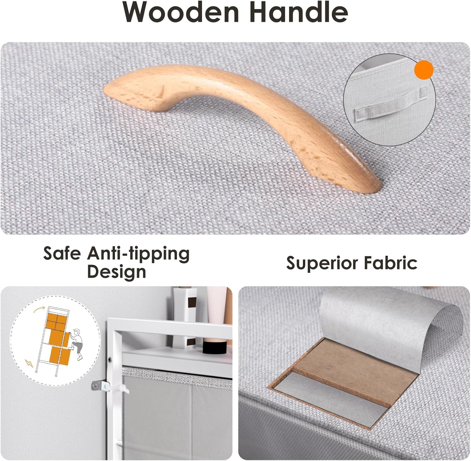 Dresser for Bedroom with 5 Drawers - Image 3